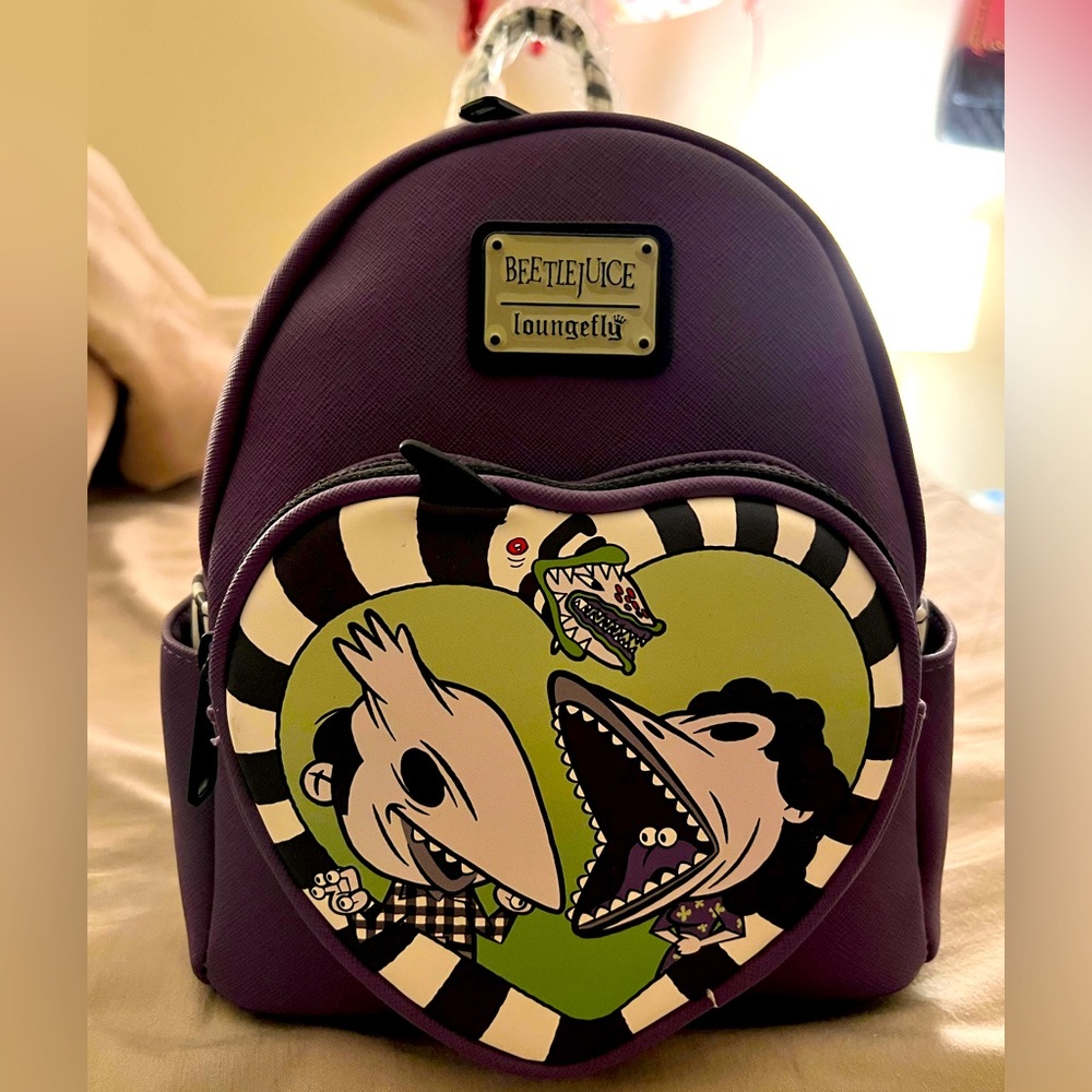 Loungefly Beetlejuice Mini Backpack
